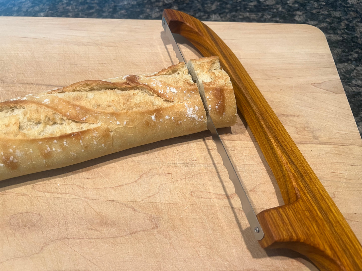 Wooden Bread Knife