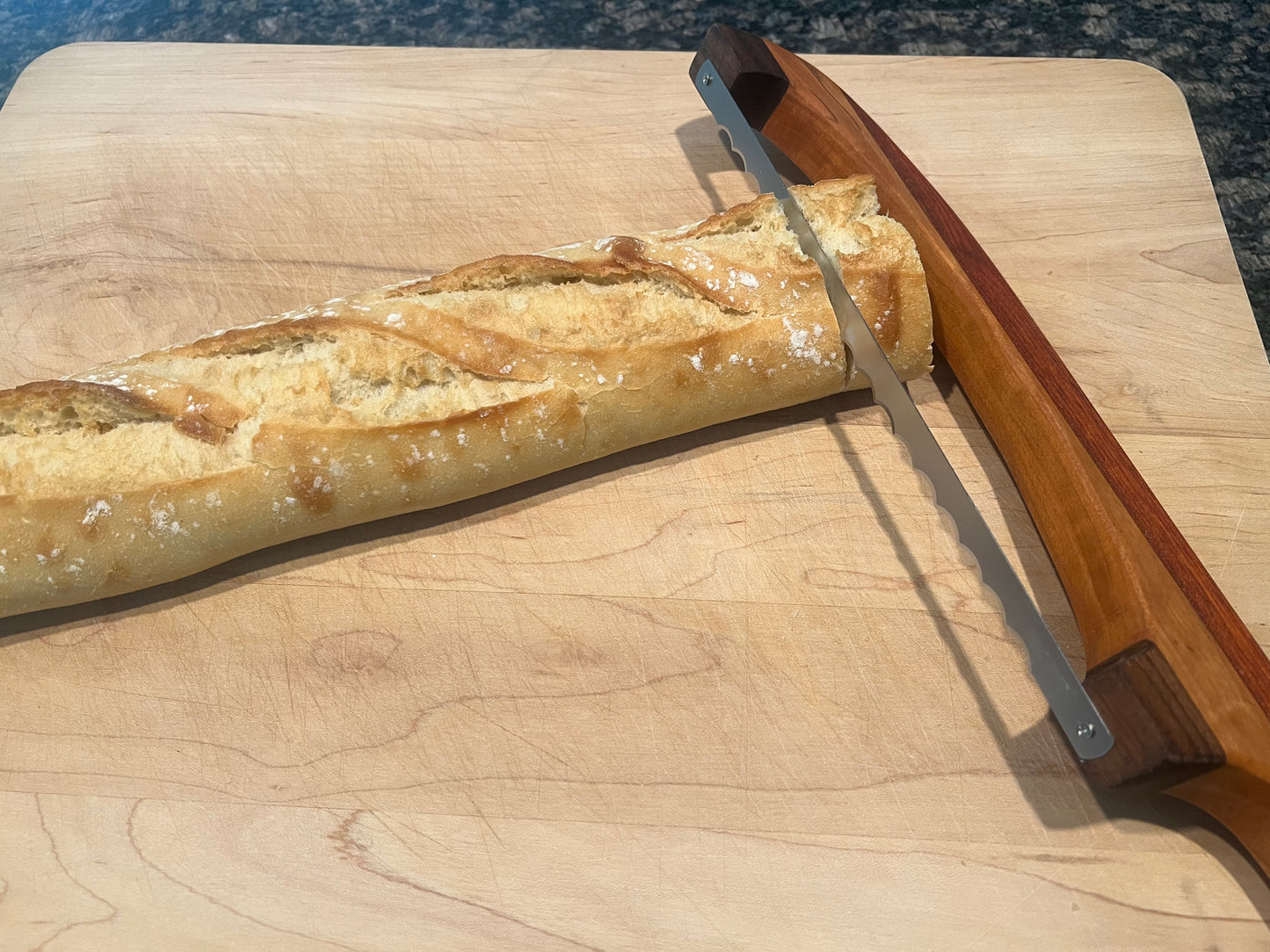 Wooden Bread Knife