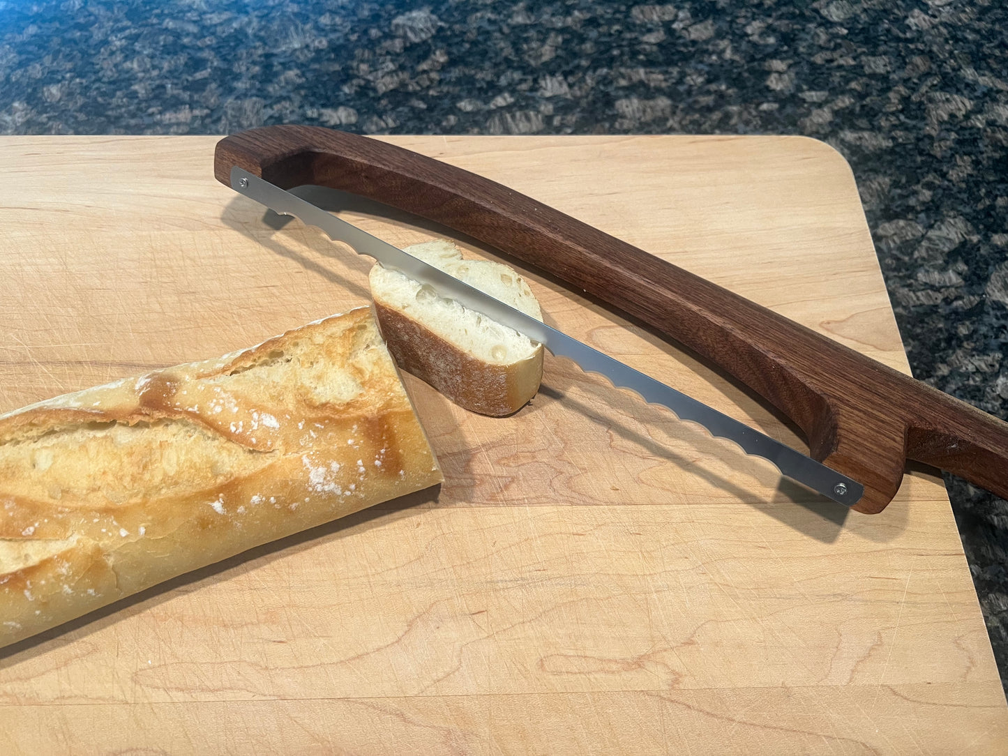 Wooden Bread Knife