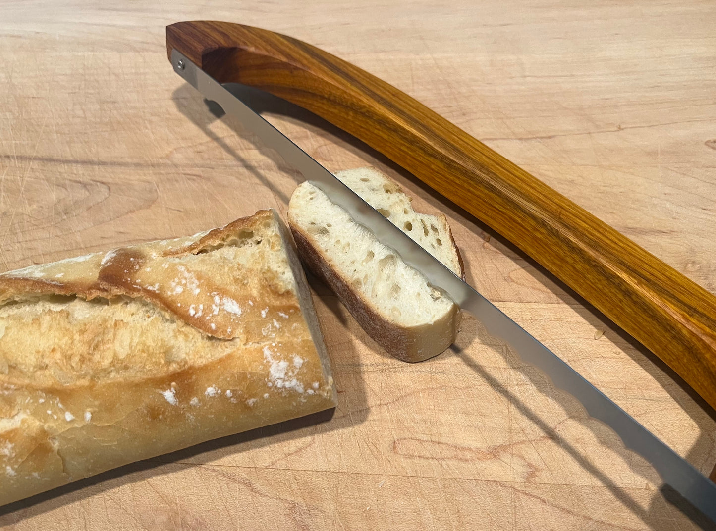 Wooden Bread Knife