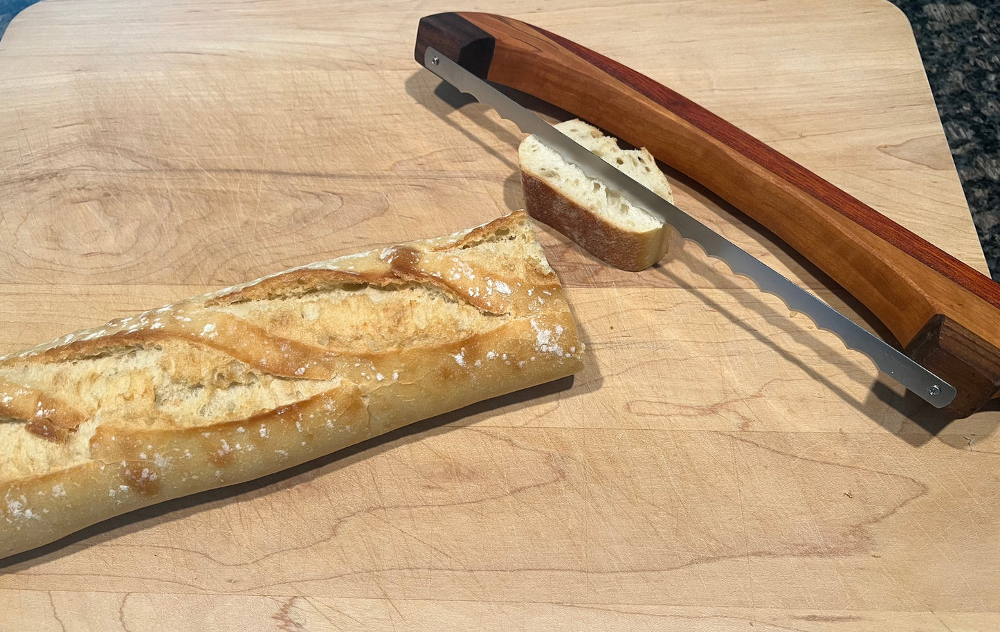 Wooden Bread Knife