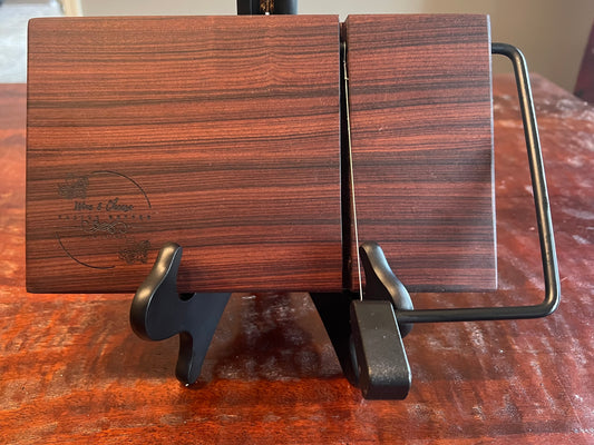 Cheese slicer board - Bolivian Rosewood